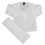 Newborn Boys Shalwar Suit - White, Kids, Newborn Boys Shalwar Suits, Chase Value, Chase Value