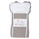 Newborn Emboidered Sleeping Bag 6002 - Dark Grey, Kids, Sleeping Bags, Chase Value, Chase Value