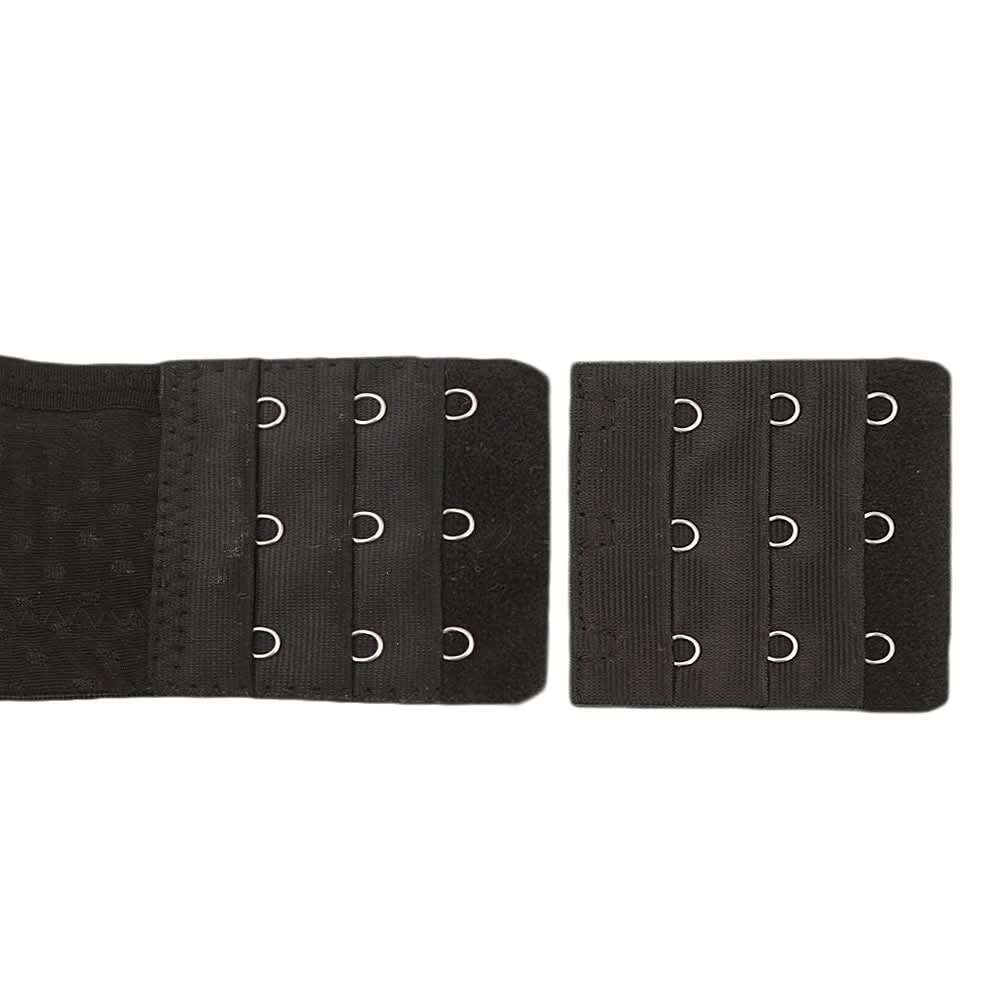 Women's Bra Extension 3 Hook - Black, Women, Bras, Chase Value, Chase Value