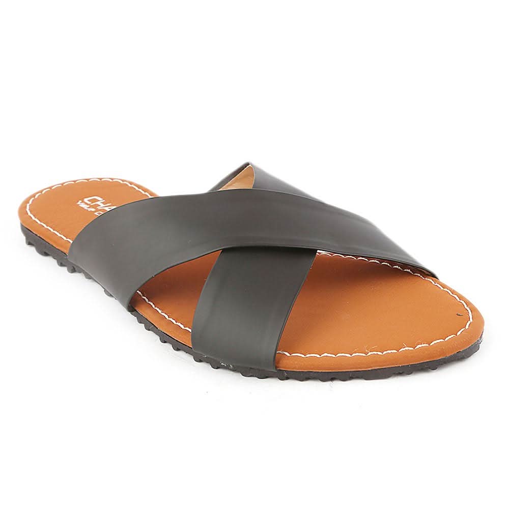 Girls Slipper - Black (710 A), Kids, Girls Slippers, Chase Value, Chase Value