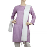 Women's Cotton Plain Dupatta - White, Women, Dupatta, Chase Value, Chase Value