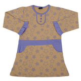 Girls Long Terry Top - Light Brown, Girls Tops, Chase Value, Chase Value