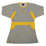 Girls Long Terry Top - Grey, Girls Tops, Chase Value, Chase Value