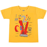Boys Half Sleeves T-Shirt - Mustard, Boys T-Shirts, Chase Value, Chase Value