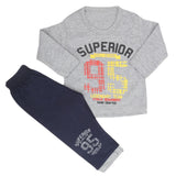 Newborn Boys Full Sleeves Suit 8712 2-3 - Grey, Kids, NB Boys Sets And Suits, Chase Value, Chase Value