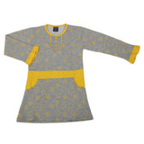 Girls Long Terry Top - Grey, Girls Tops, Chase Value, Chase Value