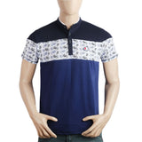 Men's Half Sleeves Polo T-Shirt - Navy Blue, Men, T-Shirts And Polos, Chase Value, Chase Value