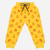 Girls Terry Trouser - Yellow, Girls Pants & Capri, Chase Value, Chase Value