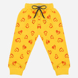 Girls Terry Trouser - Yellow, Girls Pants & Capri, Chase Value, Chase Value
