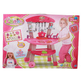 Kitchen Trolly Set For Kids - Pink, Kids, Cosmetic and Kitchen Sets, Chase Value, Chase Value