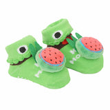 Newborn Booties - Green, Kids, NB Shoes And Socks, Chase Value, Chase Value