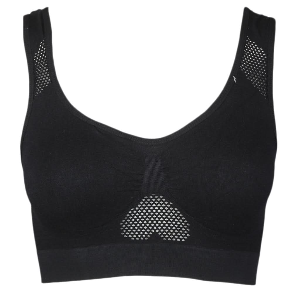 Women's Air Bra (D-2) - Black, Women, Bras, Chase Value, Chase Value