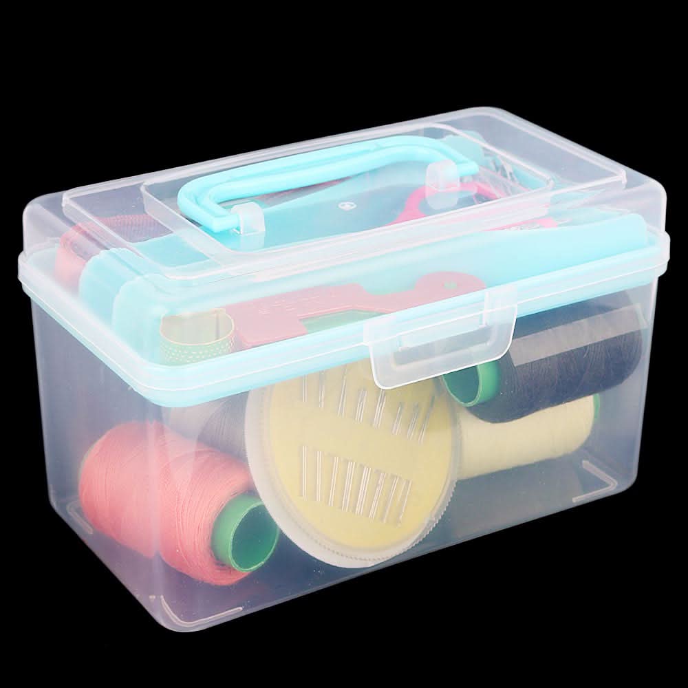 Sewing Basket With Sewing Accessories - Multi, Home & Decor, Chase Value, Chase Value