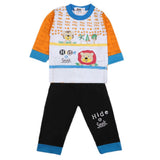 Boys Full Sleeves 2 Pcs Suit - Orange, Kids, Boys Sets And Suits, Chase Value, Chase Value