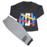 Newborn Boys Full Sleeves Suit 8713 2-3 - Dark Grey, Kids, NB Boys Sets And Suits, Chase Value, Chase Value