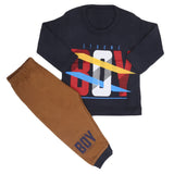 Newborn Boys Full Sleeves Suit 8713 2-3 - Navy Blue, Kids, NB Boys Sets And Suits, Chase Value, Chase Value