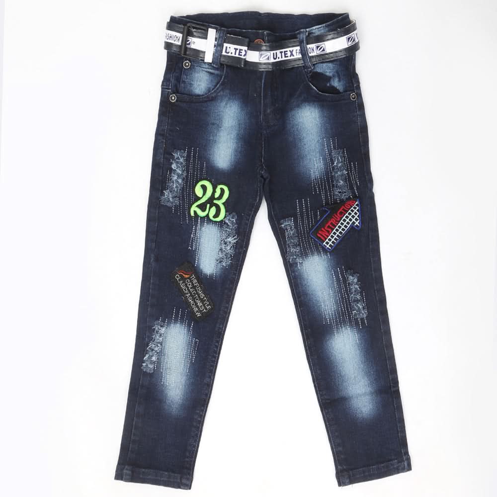 Boys Denim Pant - Blue, Kids, Boys Pants, Chase Value, Chase Value