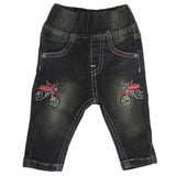 Newborn Boys Pant Denim C-25 - Olive Green, Kids, Newborn Boys Shorts And Pants, Chase Value, Chase Value