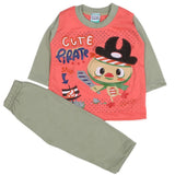 Boys Full Sleeves 2 Pcs Suit - Green, Kids, Boys Sets And Suits, Chase Value, Chase Value