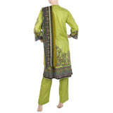 Khadde Printed Lawn 3 Piece Un-Stitched Suit - 001, Women, 3Pcs Shalwar Suit, United Textiles, Chase Value