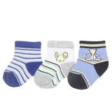 Kids 3 Piece Card Socks - Multi, Kids, Boys Socks, Chase Value, Chase Value