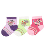 Kids 3 Piece Card Socks - Multi, Kids, Boys Socks, Chase Value, Chase Value