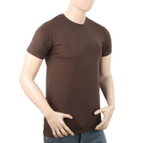 Men's Printed Half Sleeves T-Shirt - Coffee, Men, T-Shirts And Polos, Chase Value, Chase Value