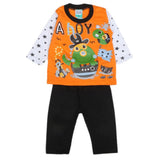 Boys Full Sleeves 2 Pcs Suit - Orange, Kids, Boys Sets And Suits, Chase Value, Chase Value