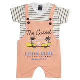 Boys Half Sleeves Romper - Peach, Kids, Boys Sets And Suits, Chase Value, Chase Value