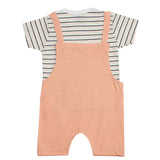 Boys Half Sleeves Romper - Peach, Kids, Boys Sets And Suits, Chase Value, Chase Value