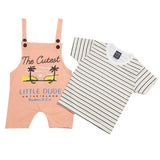 Boys Half Sleeves Romper - Peach, Kids, Boys Sets And Suits, Chase Value, Chase Value