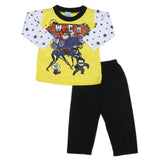 Boys Full Sleeves 2 Pcs Suit - Yellow, Kids, Boys Sets And Suits, Chase Value, Chase Value