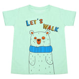 Boys Half Sleeves T-Shirt - Cyan, Boys T-Shirts, Chase Value, Chase Value