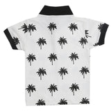 Boys Half Sleeves T-Shirt - White, Boys T-Shirts, Chase Value, Chase Value