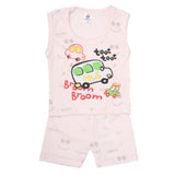 Newborn Boys Sando Suit 826 - Light Pink, Kids, NB Boys Sets And Suits, Chase Value, Chase Value