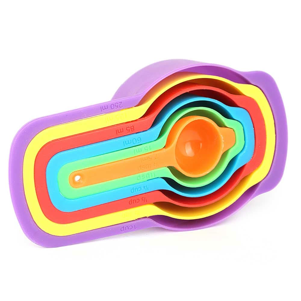 Measuring Spoon 6 Pcs - Multi, Home & Lifestyle, Kitchen Tools And Accessories, Chase Value, Chase Value