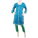Women's Embroidered 2 Piece Suit - Steel Blue, Women, Shalwar Suits, Chase Value, Chase Value