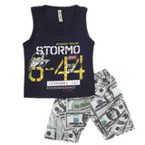 Boys Sando 2 Piece Suit - Navy Blue, Kids, Boys Sets And Suits, Chase Value, Chase Value