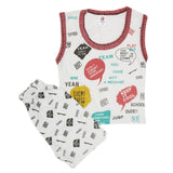 Newborn Boys Sando Suit 822 - Maroon, Kids, NB Boys Sets And Suits, Chase Value, Chase Value
