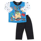 Boys Full Sleeves 2 Pcs Suit - Blue, Kids, Boys Sets And Suits, Chase Value, Chase Value