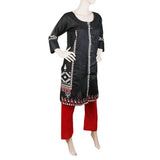 Women's Embroidered 2 Piece Suit - Black, Women, Shalwar Suits, Chase Value, Chase Value