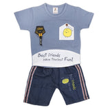 Newborn Boys Half Sleeves Suit - Blue, Kids, NB Boys Sets And Suits, Chase Value, Chase Value