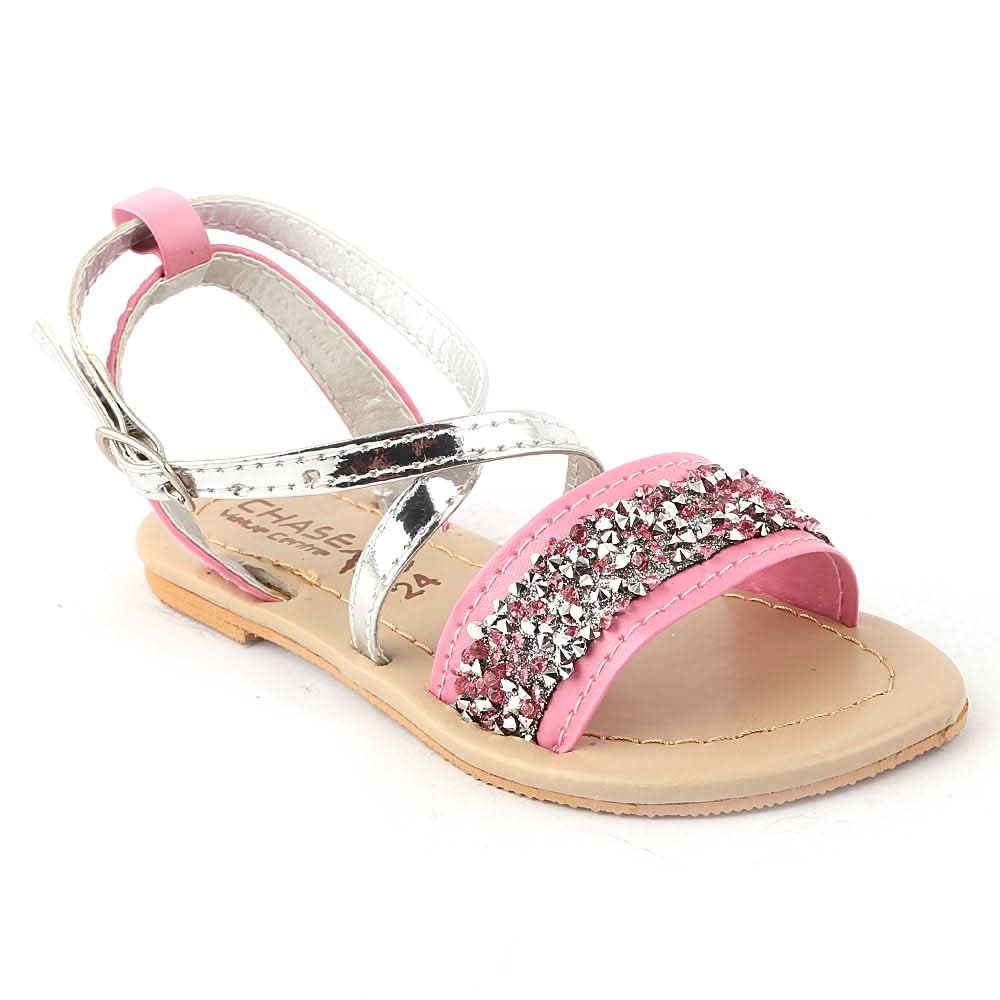 Girls Sandal K-010 - T-Pink, Kids, Girls Sandals, Chase Value, Chase Value
