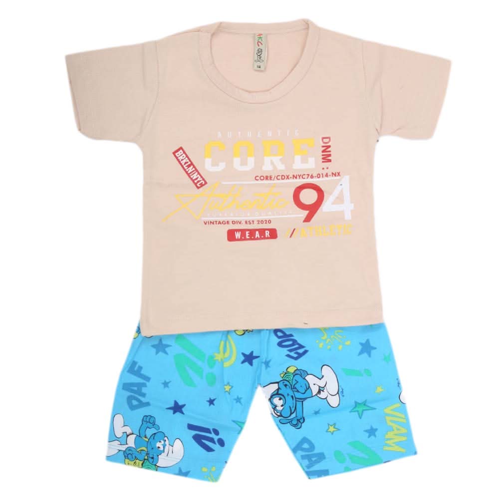 Boys Sando 2 Piece Suit - Fawn, Kids, Boys Sets And Suits, Chase Value, Chase Value