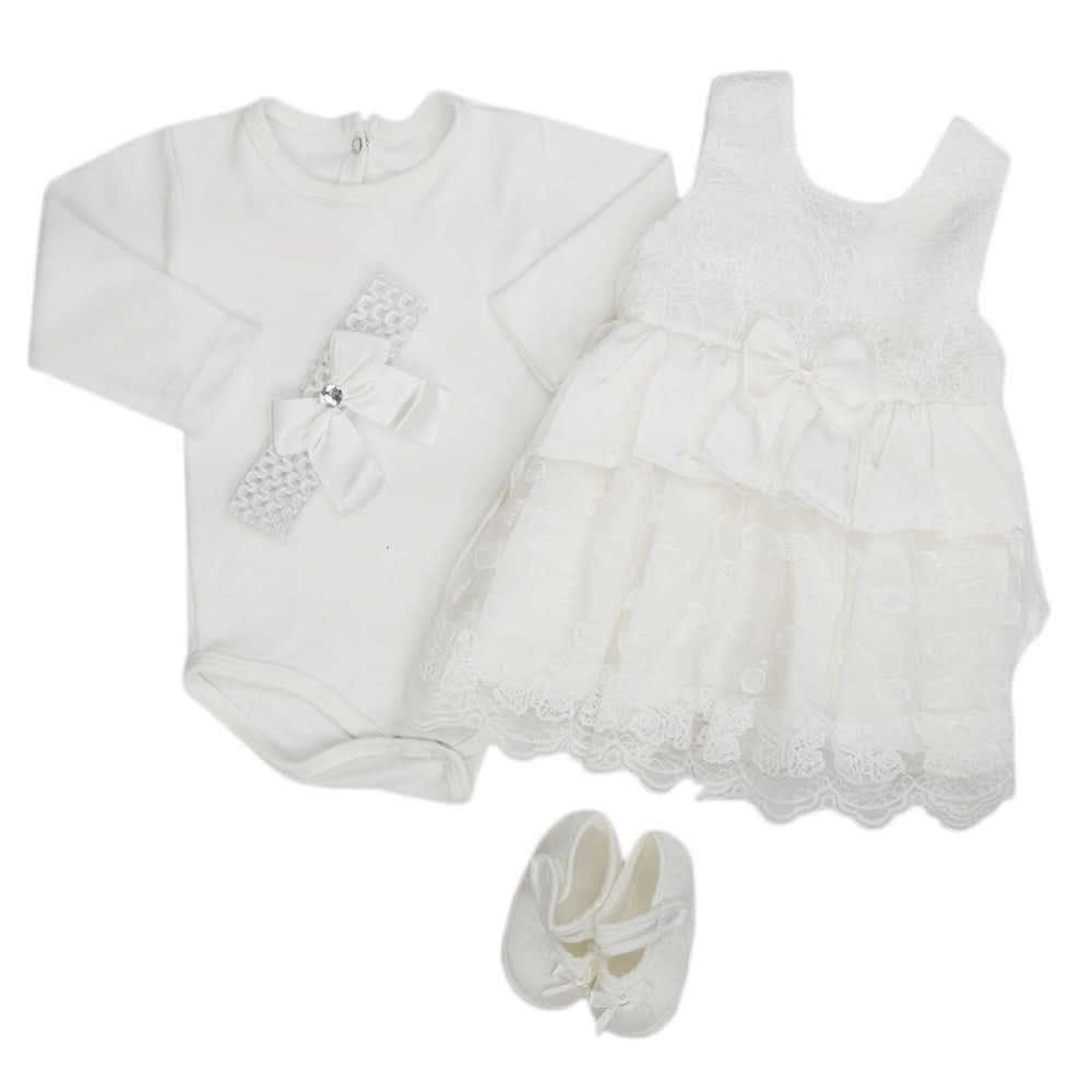 Newborn Girls Gift Set - White, Kids, Newborn Girls Sets And Suits, Chase Value, Chase Value