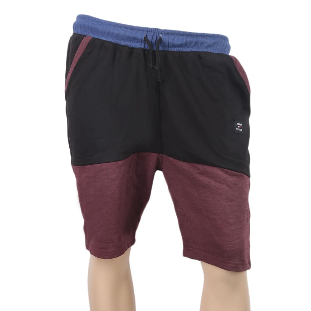 Men's Knitted Fancy Short - Black, Men, Shorts, Chase Value, Chase Value
