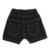 Newborn Boys Short Denim B-2 - Black, Kids, NB Boys Shorts And Pants, Chase Value, Chase Value