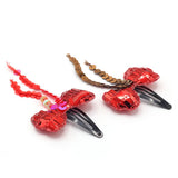 Girls Hair Pin - Red, Girls Hair Accessories, Chase Value, Chase Value