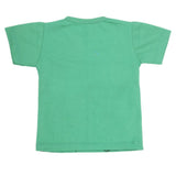 Boys Half Sleeves T-Shirt - Green, Kids, Boys T-Shirts, Chase Value, Chase Value