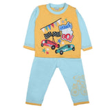Boys Full Sleeves 2 Pcs Suit - Yellow, Kids, Boys Sets And Suits, Chase Value, Chase Value